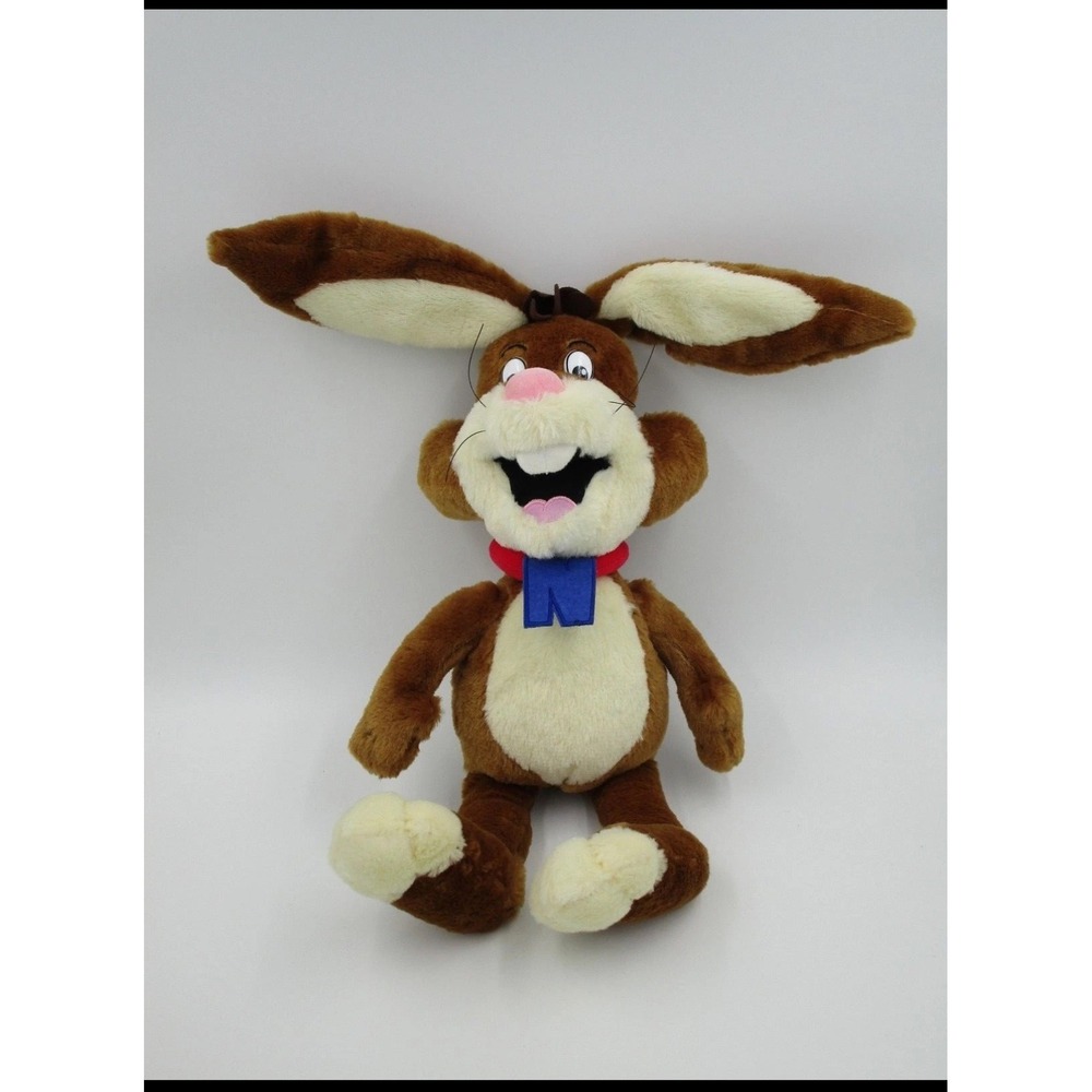 Nestle Quik Bunny Plush Stuffed Animal‎ Mascot Toy Collectible 17"
